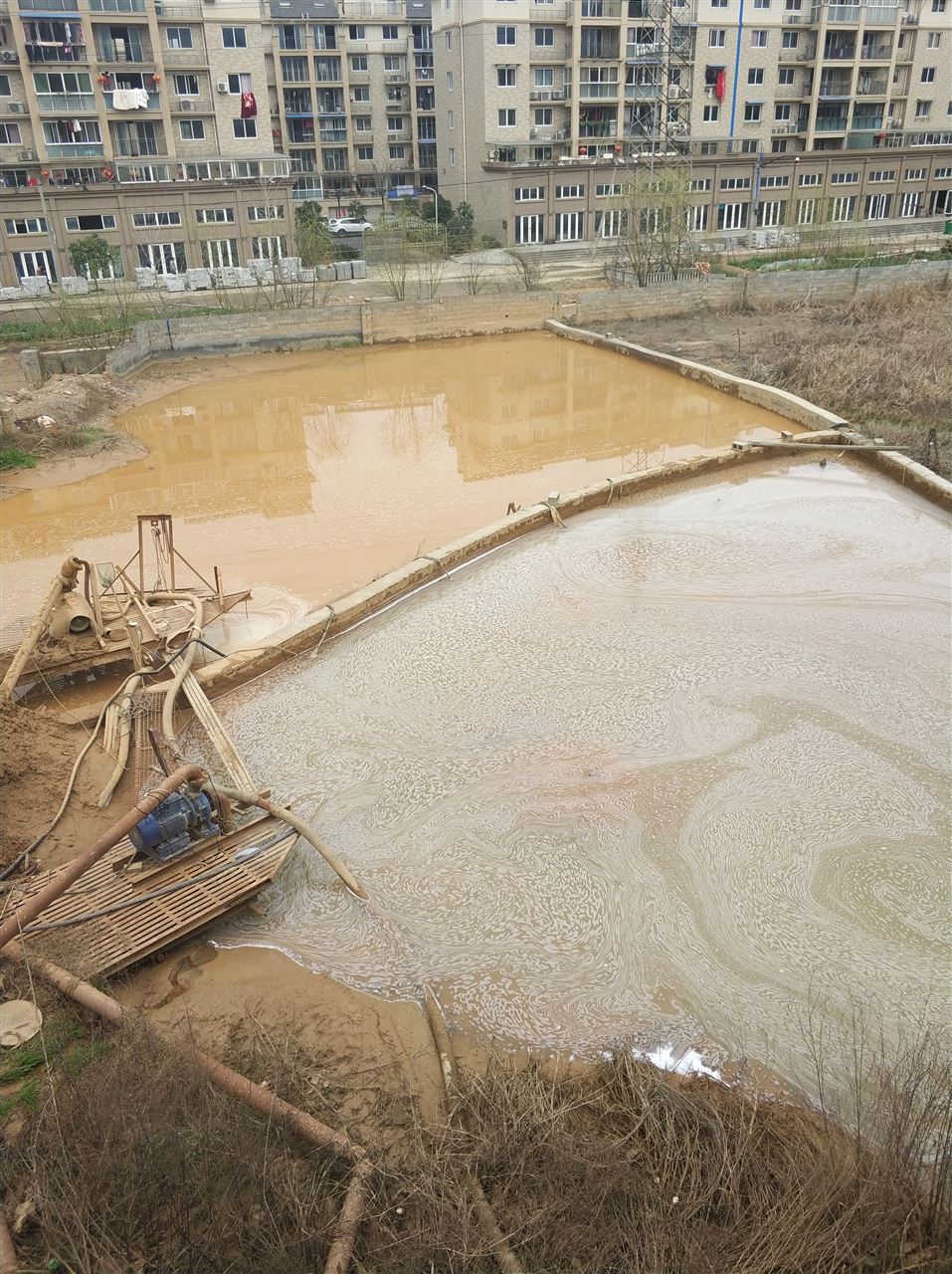 蒙城沉淀池淤泥清理-厂区废水池淤泥清淤